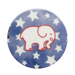 Leuke Patroon Draagbare Ronde Lucht Elastische Pocket Socket Pop-Up Telefoon Houder Uitbreiding En Telefoon Handvat: WHITE