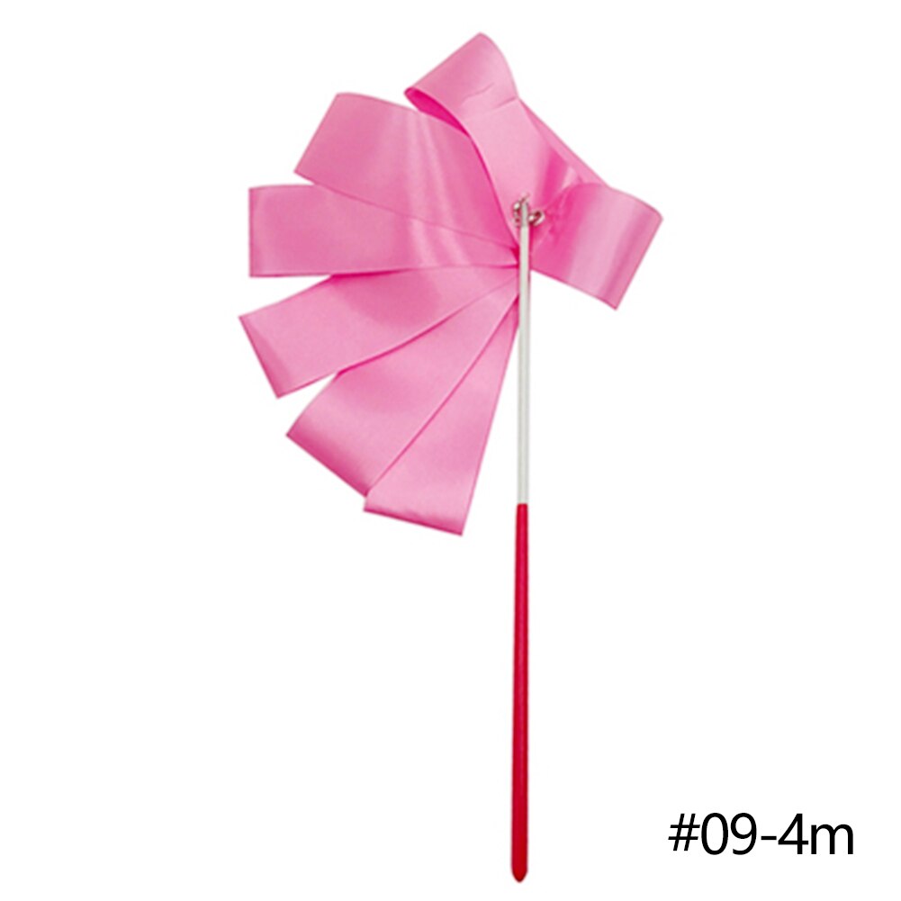 Gymnastics Dance Ribbon - 2M/4M - Rhythmic Art Streamer Twirling Rod Stick: 19