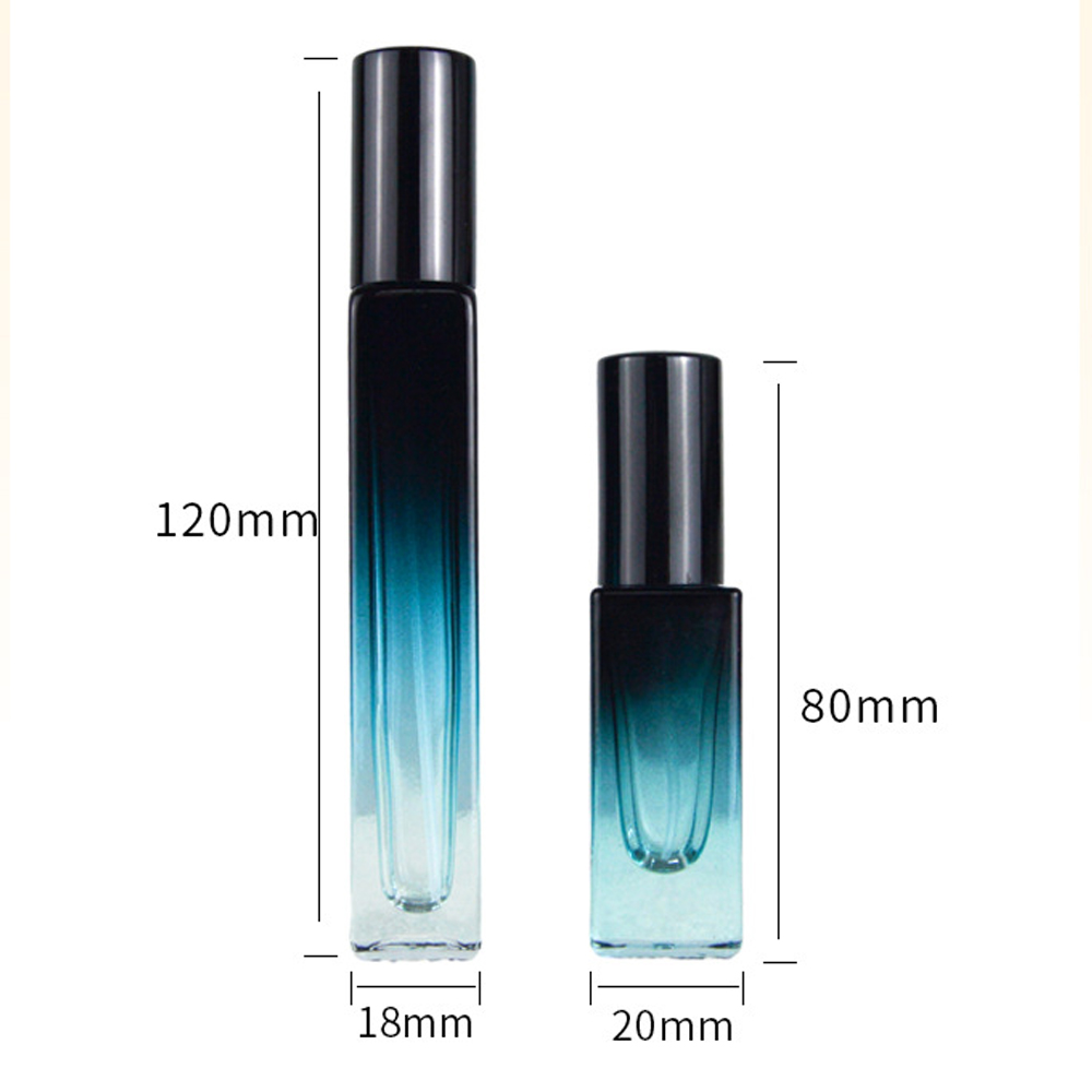 5Ml/10Ml High-End Parfumfles Vierkante Glazen Spuitfles Reizen Draagbare Monster Geurverstuiver Navulbare Container