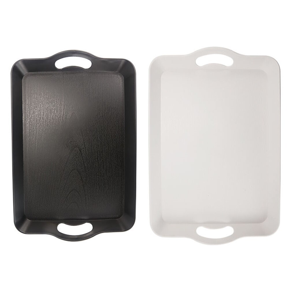 Basket Tray Dish Plastic Storage Baskets with Handles, Office Basket Tray Plate