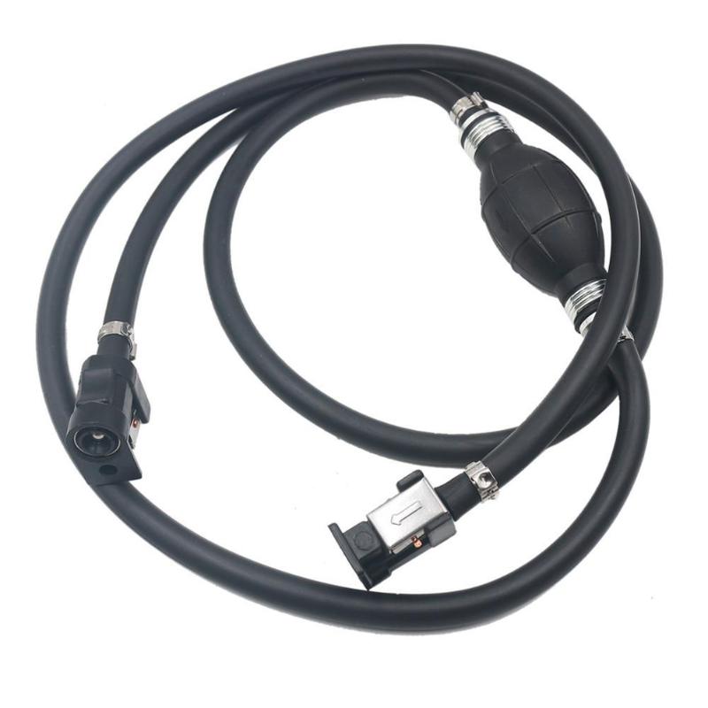Universal 8mm gummi bränslepump bränsleledning slang utombordare båtmotor bensin tank kopplingar kit för bil bil båt utombordare