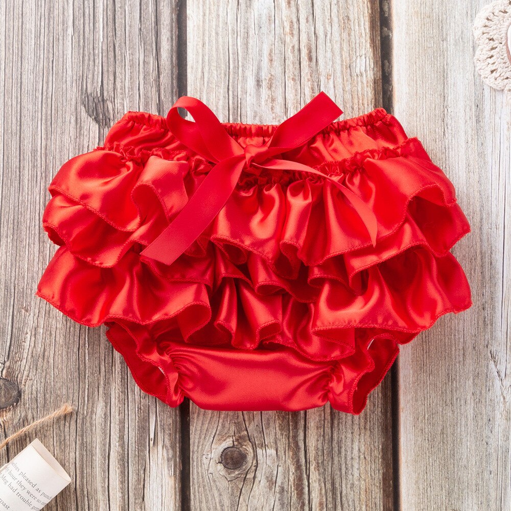 Arloneet baby bowknot volang bloomers shorts söt baby blöjöverdrag nyfödd shorts sommar volang byxor pp blöjshorts  j0620