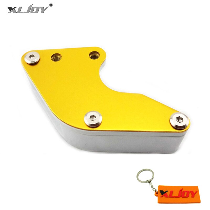 Aluminium Achterbrug Guard Chain Guide Voor 50cc 70 90cc 110cc 125cc 140cc 150cc 160cc Chinese KLX SSR SDG Pit dirt Bike Trail: Gold