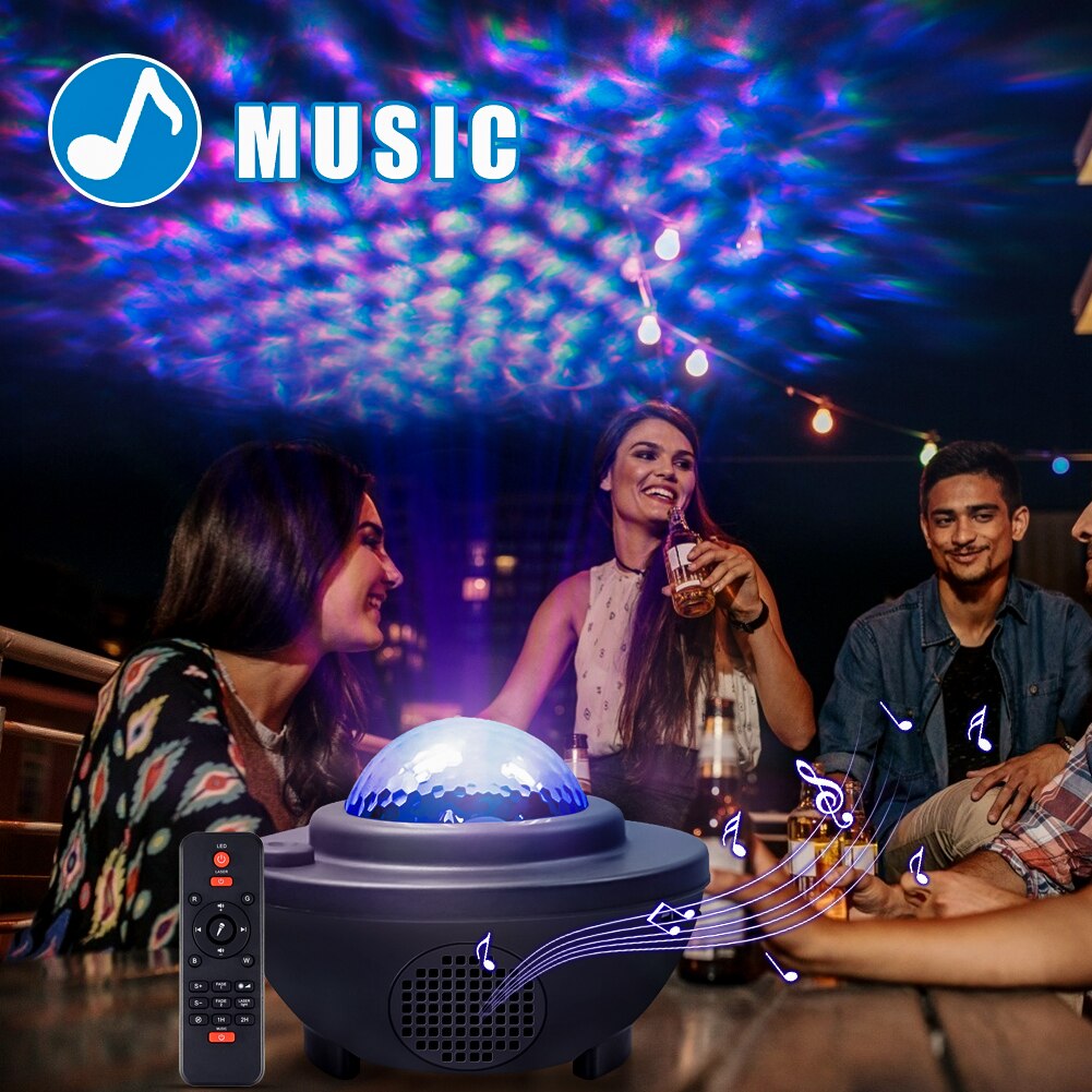 Led Projector Star Moon Galaxy Nachtlampje Voor Kinderen Kinderkamer Sky Roterende Slaapkamer Decor Nursery Nachtlampje Baby Lamp