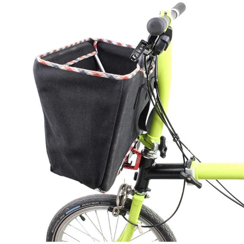 Aluminium Fiets Voordrager Blok Tas Beugel Rack Houder Voor Brompton Opvouwbare Fietsen Bike