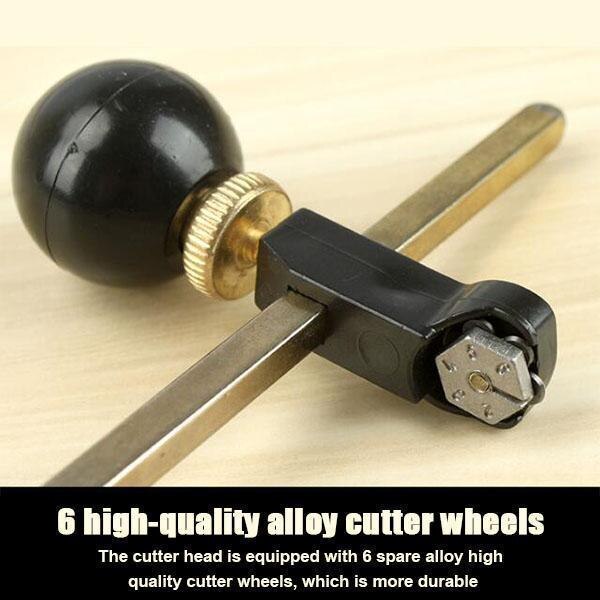 Industrial and Household Glass Circle Cutter Easy Operate Window Bottle Circle Portable Tools Glass Cutter