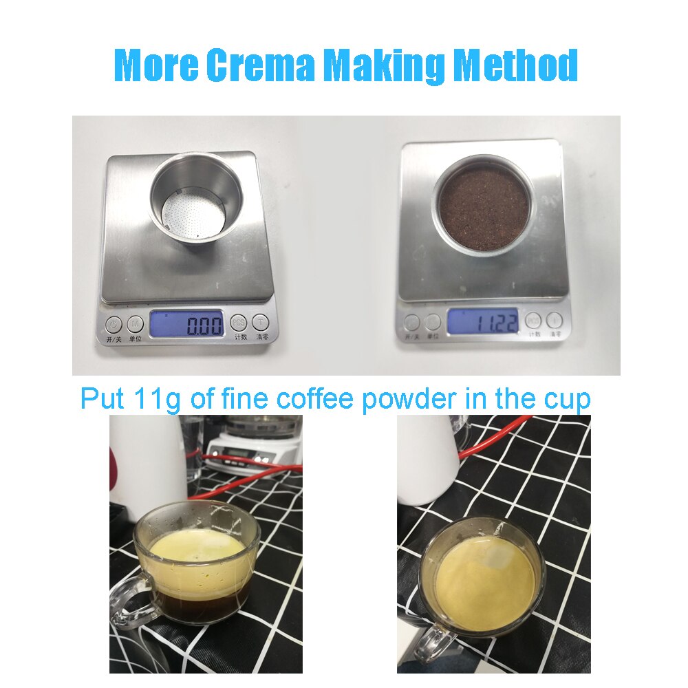 For Dolce Gusto Refillable Coffee Capsule Coffee Reusable Stainless Steel Coffee Machine Accessories