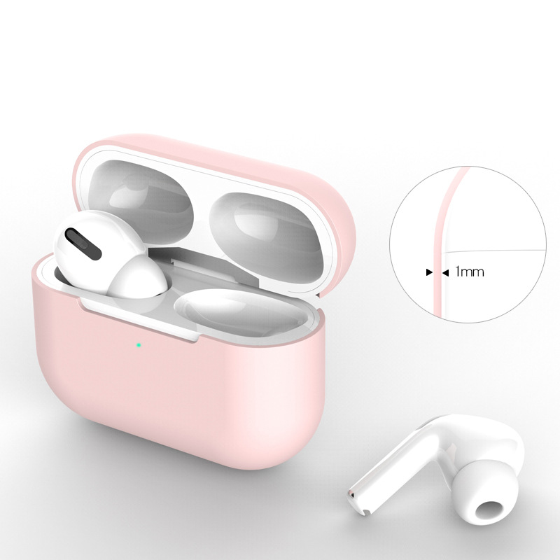 Silicone Case for Apple Airpods Pro Case Wireless Bluetooth Earphones Protective Cover for AirPods Pro 1st gen Shock-proof Case