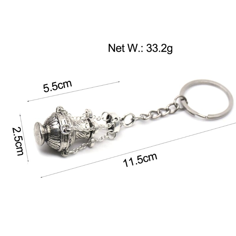 Christian Wierookbrander Sleutelhanger Religieuze Sleutelhanger Sieraden Zak Auto Hanger Keyfob Kerk Souvenirs