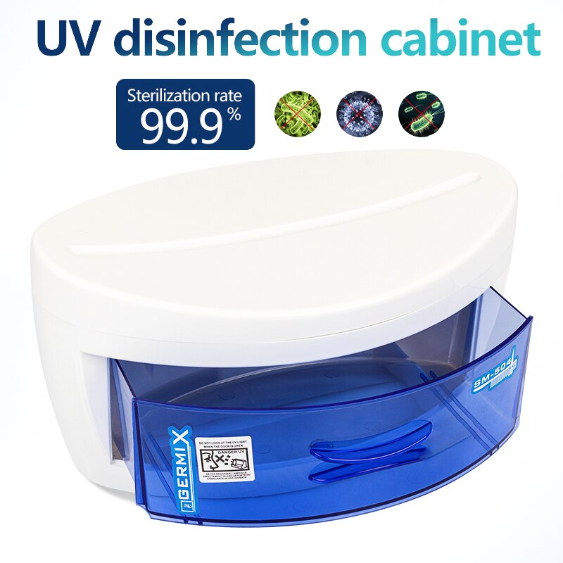 Uv Sterilisator Box Desinfectie Kast Mini Ozon Ultraviolet Salon Huishoudelijke Nail Manicure Gereedschap Sterilisatie Machine Voor Thuis: 504B-EU