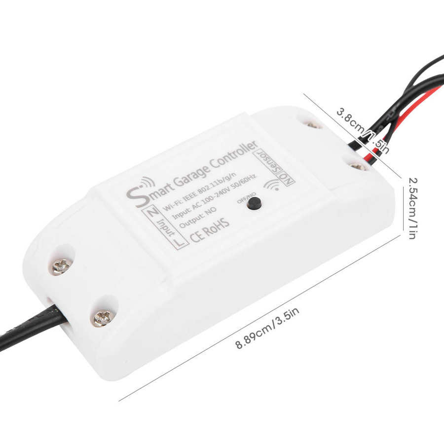 Smart Garage Door Controller WiFi Timing Remote Opener Switch for Alexa/Google Home for IFTT Smart Life / Tuya APP AC