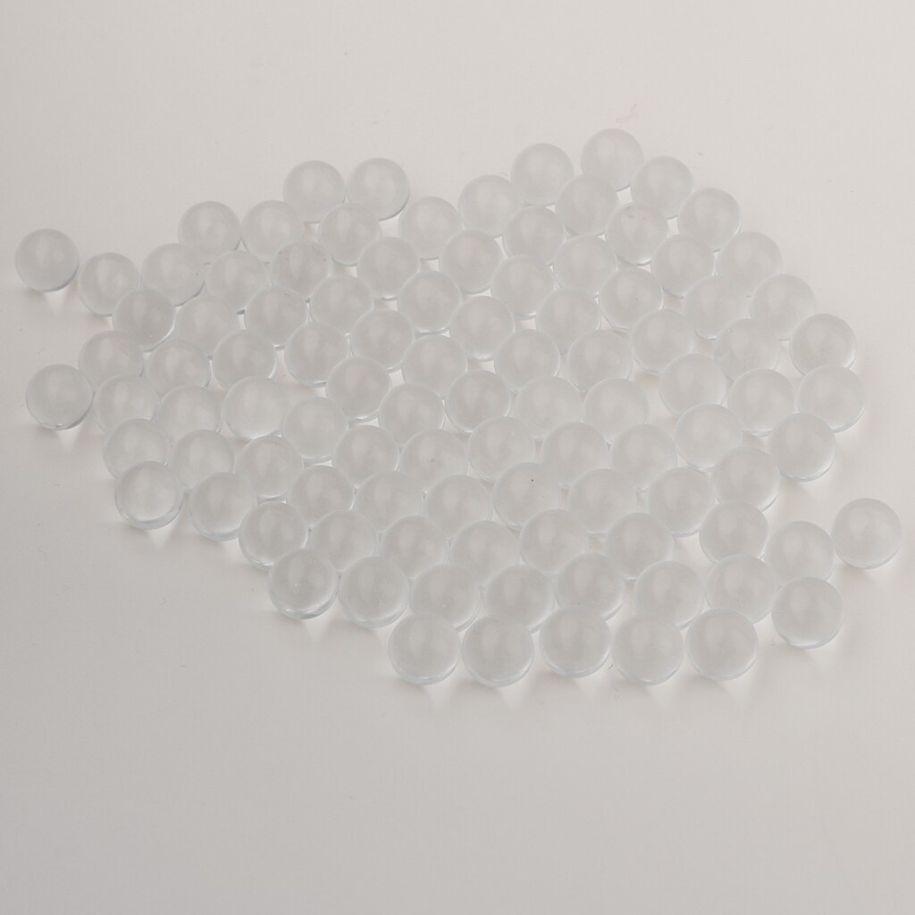 100 Stuks Clear Glazen Knikkers Blanco Voor Vazen Of Games, Aquarium Decoraties Vaas Decor Glas Marmer Voor Kinderen
