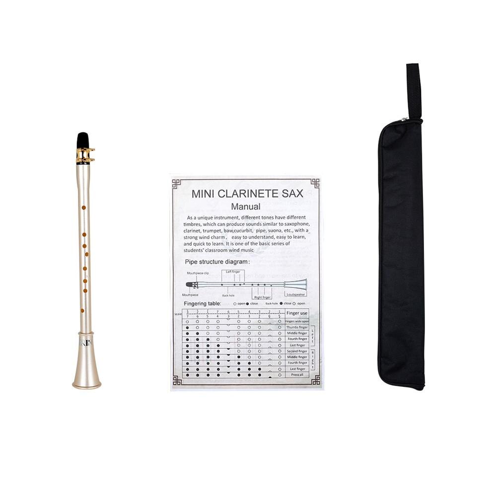 E-flat Clarinet Musical Instrument Sax Compact Clarinet-saxophone For Beginners Mi-03: Default Title