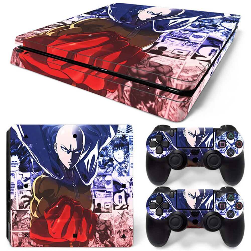 Autoadesivo della pelle Della Copertura Per PS4 Sottile Autoadesivo Della Pelle Della Console E Controller di Skins Gioco Adesivi: TN-PS4Slim-6534