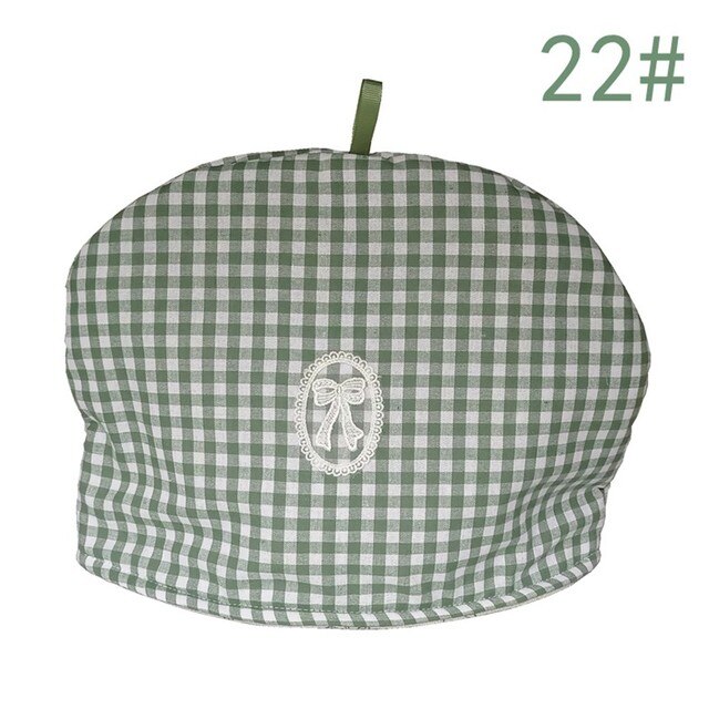 1Pc Theepot Isolatie Hoes Katoen Versierd Gedrukt Huishouden Thee Theepot Isolatie Stofkap Thee Cozies Thuis Tool Onderdelen: 22