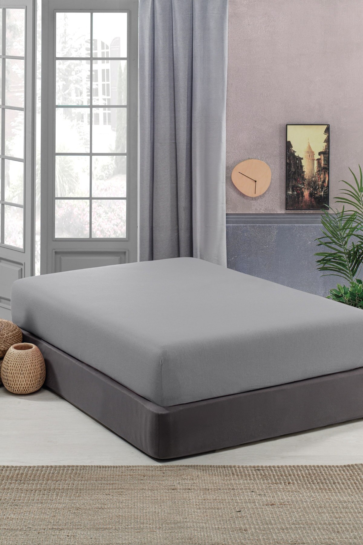 100 Cotton Single Bed Fitted Sheets 100x200