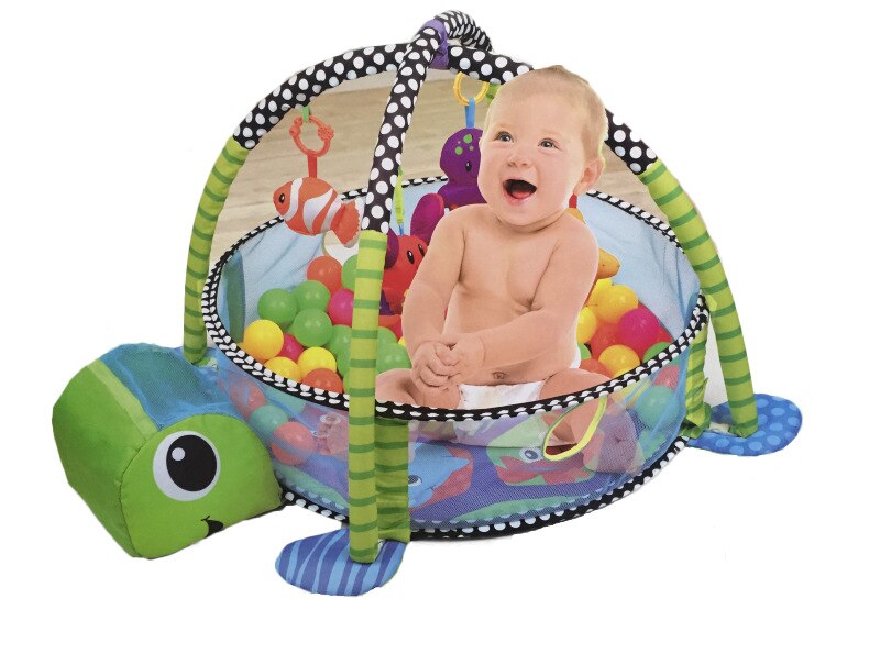 Tortoise Baby Play Mat 0-1 Year Game Tapete Infantil Educational Crawling Mat Play Gym Cartoon Blanket Ball Pit Toys Play Mat