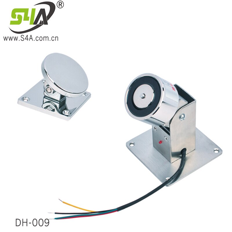 Dc 24v Floor Mounting 50Kg Electric Control Stainless Automatically Close Magnetic Wooden Glass Fire Door Holder: DH-009