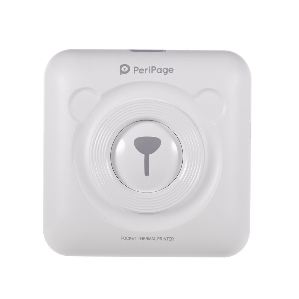 4 Options Mini Digital Cute Camera Pocket Cam with USB&Instant Paper 9 Rolls Color Thermal Paper+3 Rolls Adhesive Sticker Paper: White / Camera Only