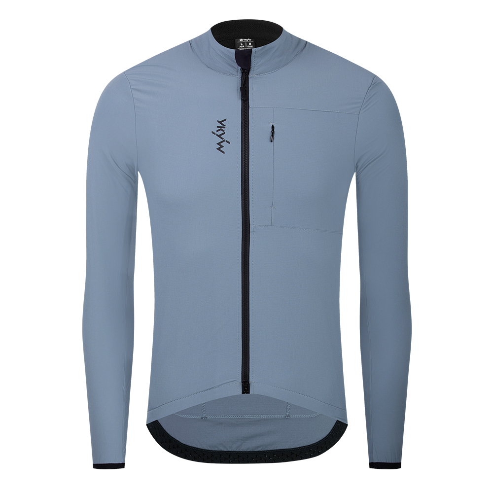 YKYWBIKE Men's Cycling Jacket 10-20°C Waterproof Windproof Bicycle Windbreaker Warmth Fleece Road Bike Jacket Cycling Clothing: S / Blue