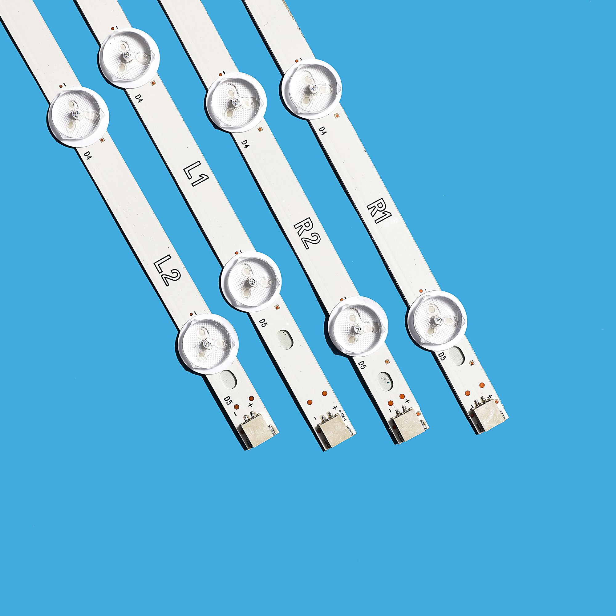 Tira de luces LED de iluminación trasera, accesorio para LG 42LA620S 42LN570S 42LN5400 42LN5700 6916L-1214A 6916L-1215A 6916L-1216A 6916L-1217A, 10 unids/set/juego