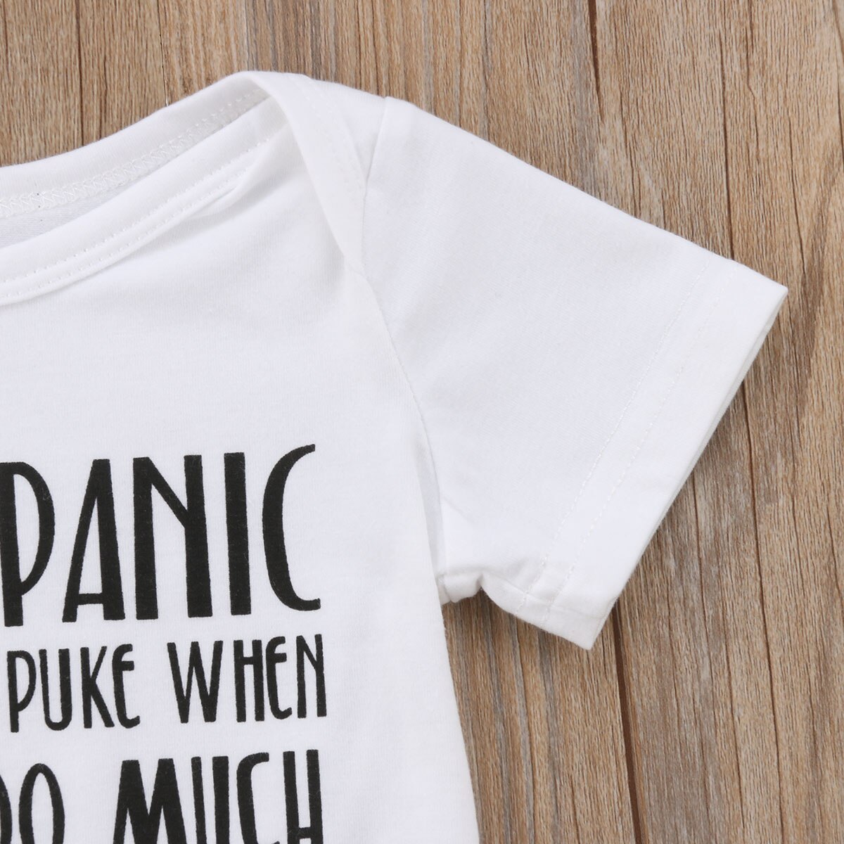 2018 lato Marka Nowy śmieszne słowa noworodka śpioszki dziewczęce letnie ubrania dla dzieci stroje 0-18 M