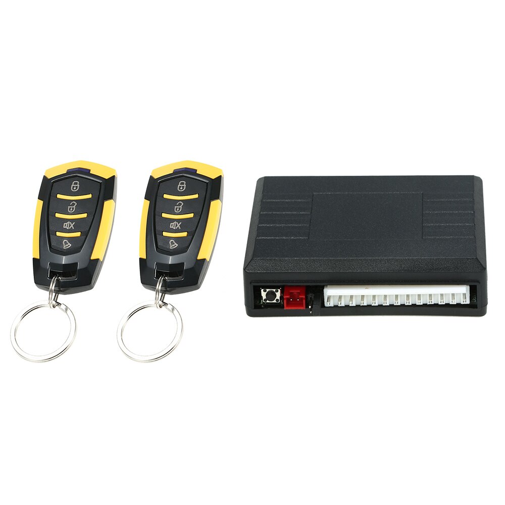 12v centrale vergrendelingssystemen met afstandsbediening, keyless entry en een knop voor het ontgrendelen van de kofferbak.