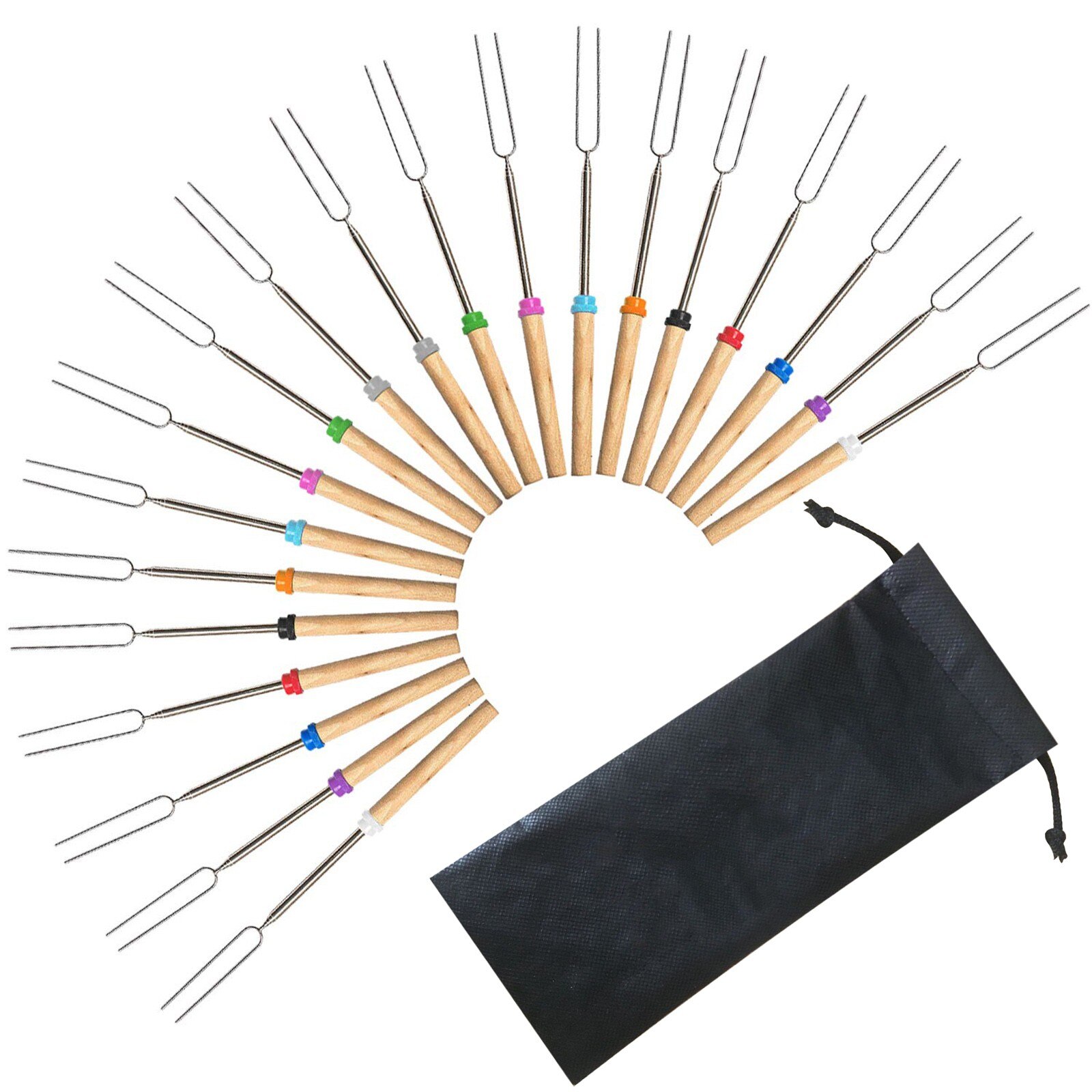 Grill smår pinnar-camping tillbehör för eldning