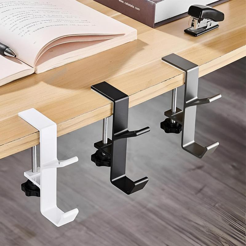 Multifunctionele Verstelbare Bureaurand Haak Draagbare Hoofdtelefoonstandaard Desktop Headset Houder Punch Gratis Thuis Bureau Rand Hanger