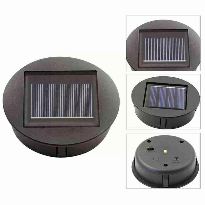 Led Solar Lamp Batterij Box Tuin Accessoires Opknoping Thuis Top Lantaarns Vervanging Professionele Pathway Outdoor S5O7