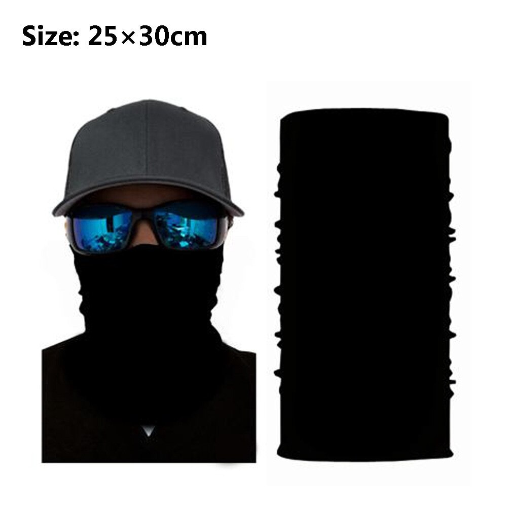 Sport Facial Masks Men Bandana Cycling Equipment Neck Gaiter Handkerchief Face Hiking Mask Bandanas Headband Ski Balaclava Scarf