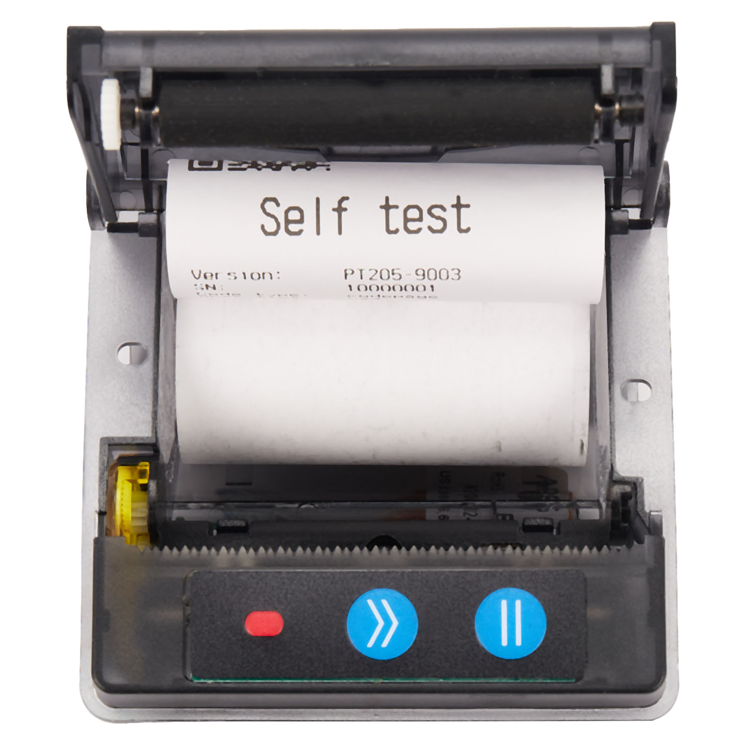 Goojprt Qr203 58Mm Micro-Mini Embedded Thermische Printer Rs232 + Ttl Panel Compatibel Eml203 Voor Ontvangst Ticket Barcode