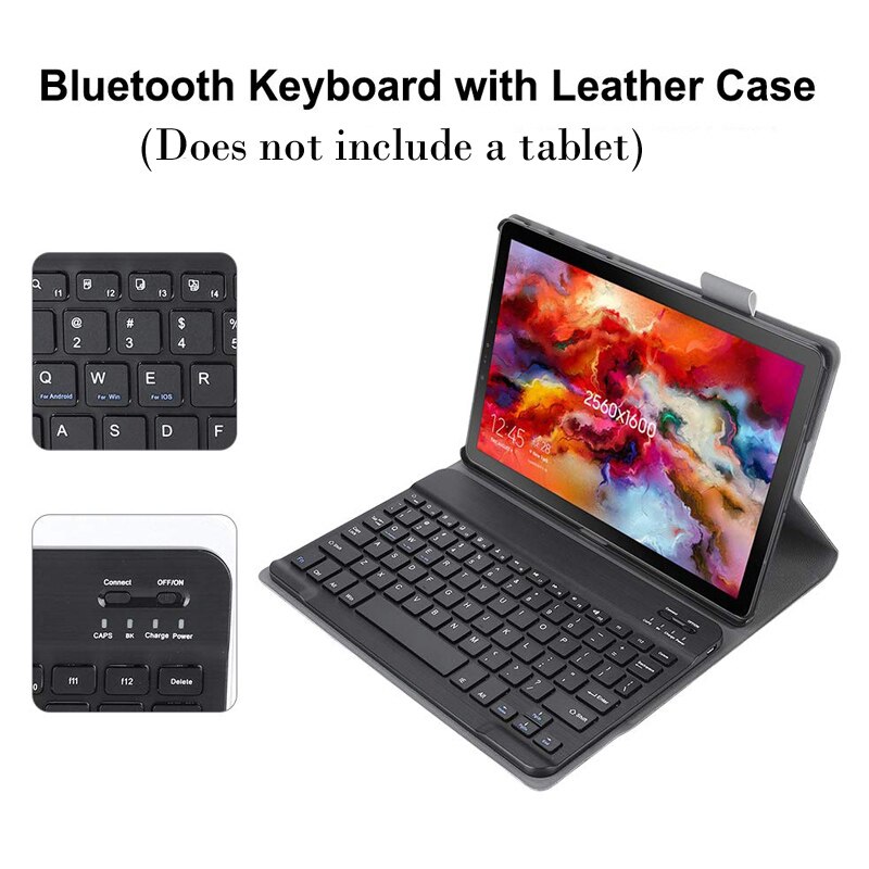 Ultra-thin Detachable Bluetooth Keyboard Case For Samsung Galaxy Tab S4 10.5 T830 T835 SM-T830 SM-T835 Cover