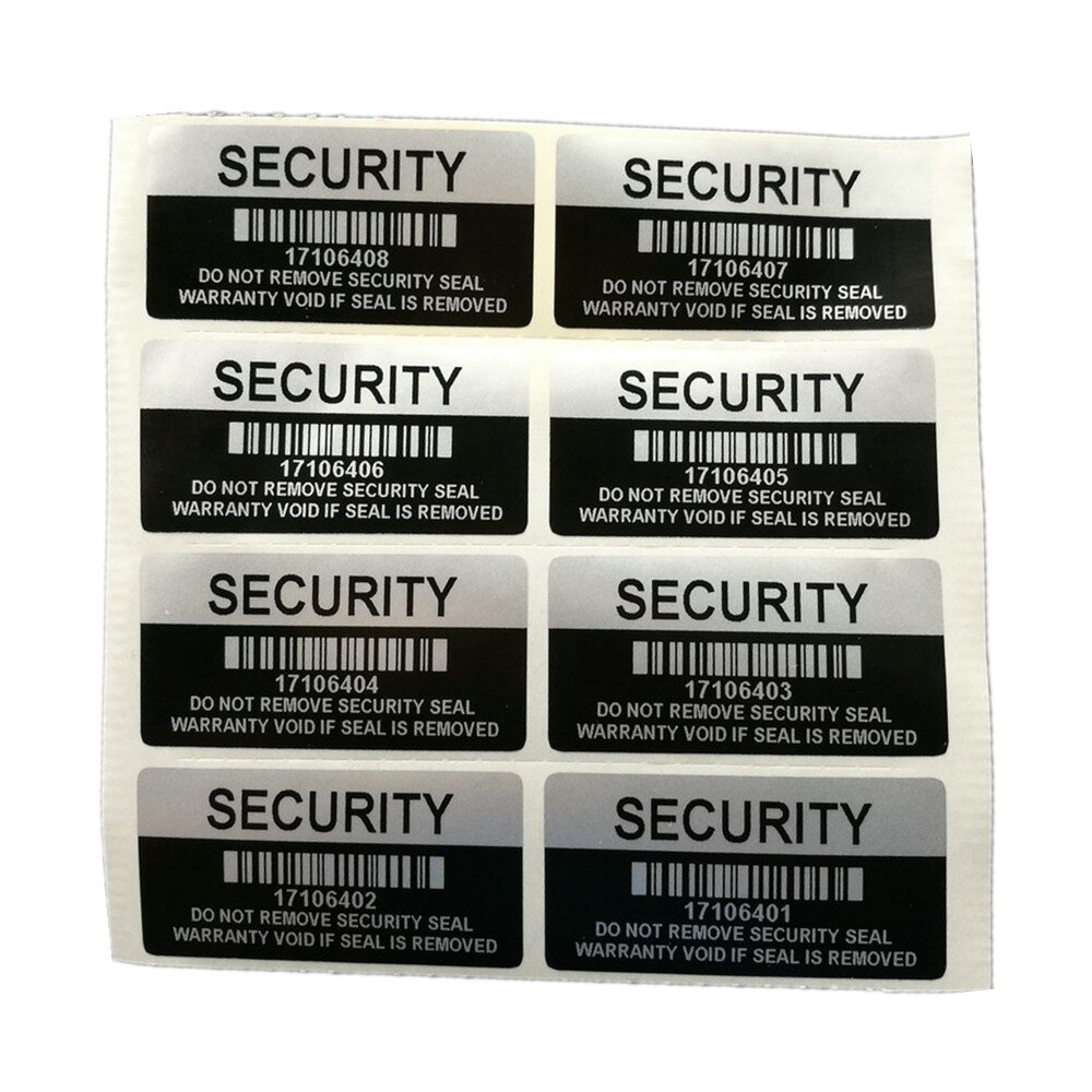 500pcs 40*20mm VOID Security Labels Removed Tamper Evident Warranty Sealing Sticker 1.57'' x 0.78''