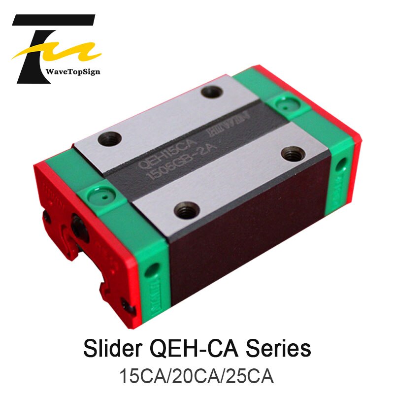 Dispositivo deslizante de guía lineal HIWIN QEH15CA 20CA 25CA, rodamiento lineal para máquina de grabado y corte