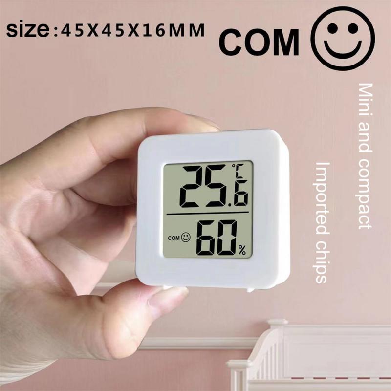 Digitales Thermometer Hygrometer Schlafzimmer Zuhause Elektronisches Messgerät Mini Heimat Elektronisches Nassthermometer LCD Elektronischer Monitor