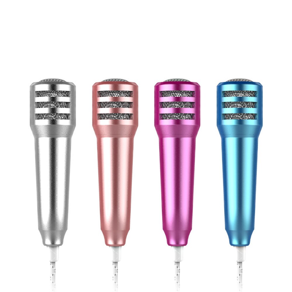 Live phone universel micro filaire petit micro mini condensateur blé casque intra-auriculaire pour Tik Tok pour iPhone 11 Samsung P30