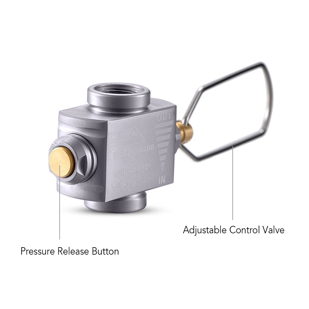 Gasskomfyradapter gasssparer pluss med butanadapter gassadapter campingovn påfyllingsadapter til camping ryggsekktur fotturer