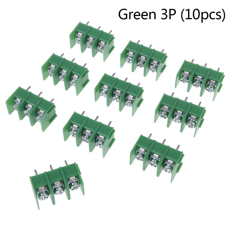10Pcs 300V/20A 7.62 mm KF7.62 - 2P 3P 4P Screw Terminal Block Connector 7.62mm Pitch: B
