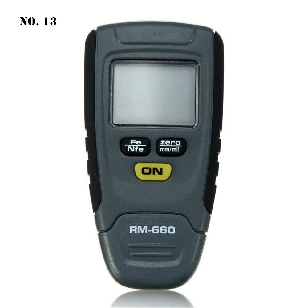 LCD Magnetic Induction Measurement Thickness Meter Digital Coating Thickness Gauge Eddy Current Measurement Combo Gauge Meter