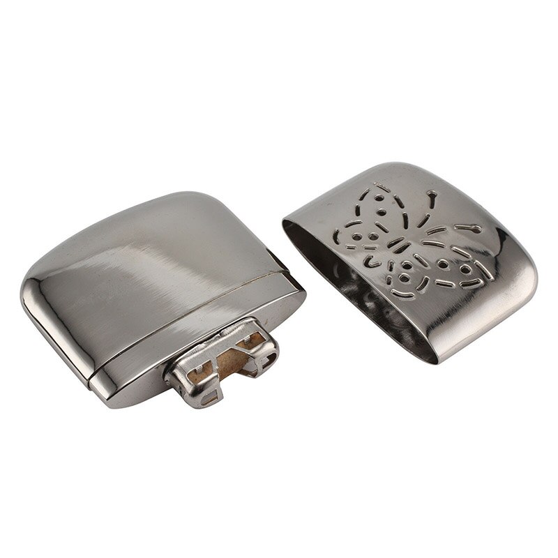 Metal Hand Warmer Petrol Reusable Pocket Portable for Ski Winter Camping Outdoor DIN889