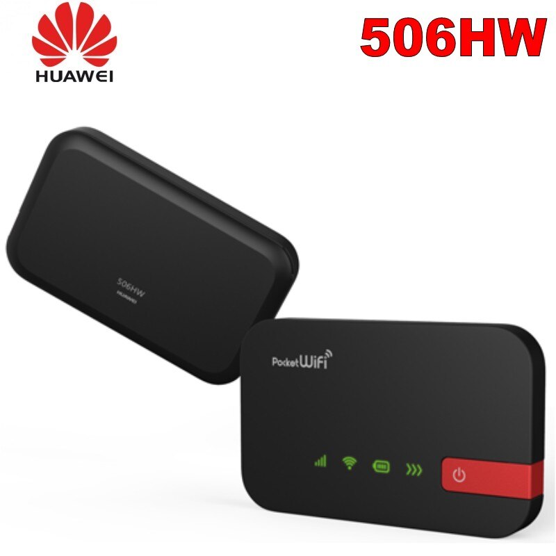 Unlocked HUAWEI 506HW Wireless Router With Sim Card Slot 112.5Mbps 4G LTE Mobile Support 4G FDD LTE B1 B3 B8 B41