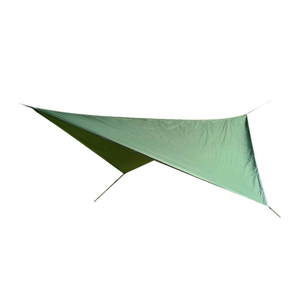 Ultraleve 5 cores barraca de lona à prova dwaterproof água 350x280cm sombra acampamento ao ar livre rede chuva mosca uv toldo do jardim dossel pára-sol