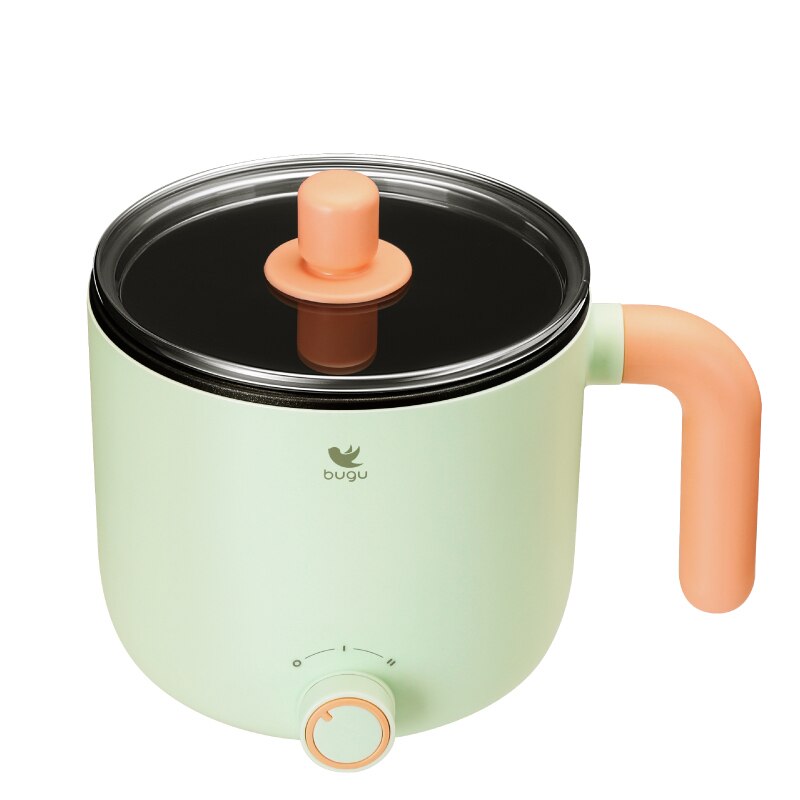 Husholdnings elektrisk komfyr 0.8l 2 gir power mini multic komfyr husholdnings sovesal mini elektrisk kokekar: Eu
