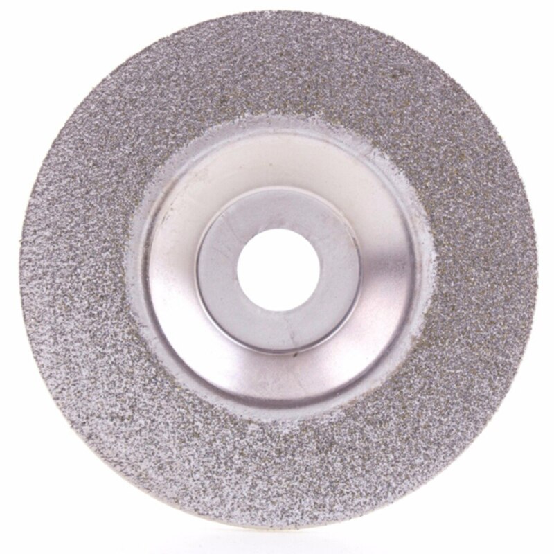 4 Inch 60 Grit Diamond Grinding Disc Coated Flat Lap Disk Wheel Lapidary Tools