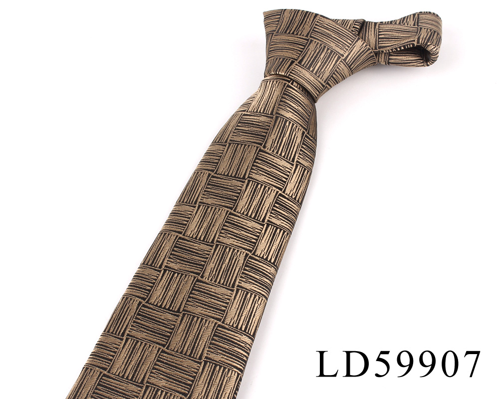 Striped Ties For Men Women Brown Neck Tie For Groom Classic Men's Tie Wedding Necktie For Groom Christmas Gravatas: Dark Grey