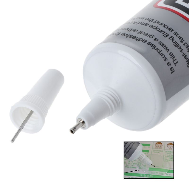 2Pcs B7000 Multi Purpose Epoxy Resin Liquid Adhesives Crafts Glass Touch Screen Cellphone Repair Super Glue Tool 15/25ml