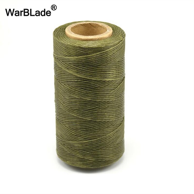 260m 1mm Gewachste Schnur Polyester Baumwolle Cord Leder Gewinde Nähen Themen Für Schuhe Gepäck Armband Schmuck Machen Zubehör