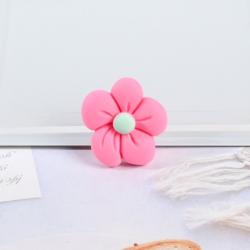20 Stuks Resin Simulatie Kleurrijke Bloem Telefoon Case Decor Diy Sieraden Accessoires Haarspeld Haar Touw Thuis Handgemaakte Decoraties