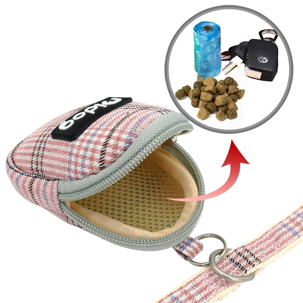 Ademend Harnas Hond Aangelijnd Set Mesh Hond Kat Harnas Vest Puppy Harness En Leash Met Zak Voor Kleine Middelgrote Honden huisdier Chihuahua